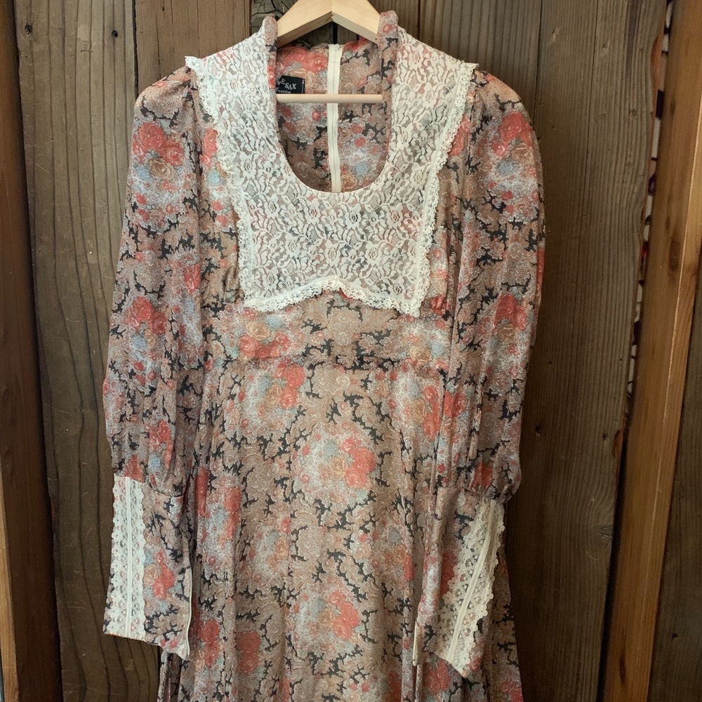 Gunne Sax dress vintage prairie women’s size 11